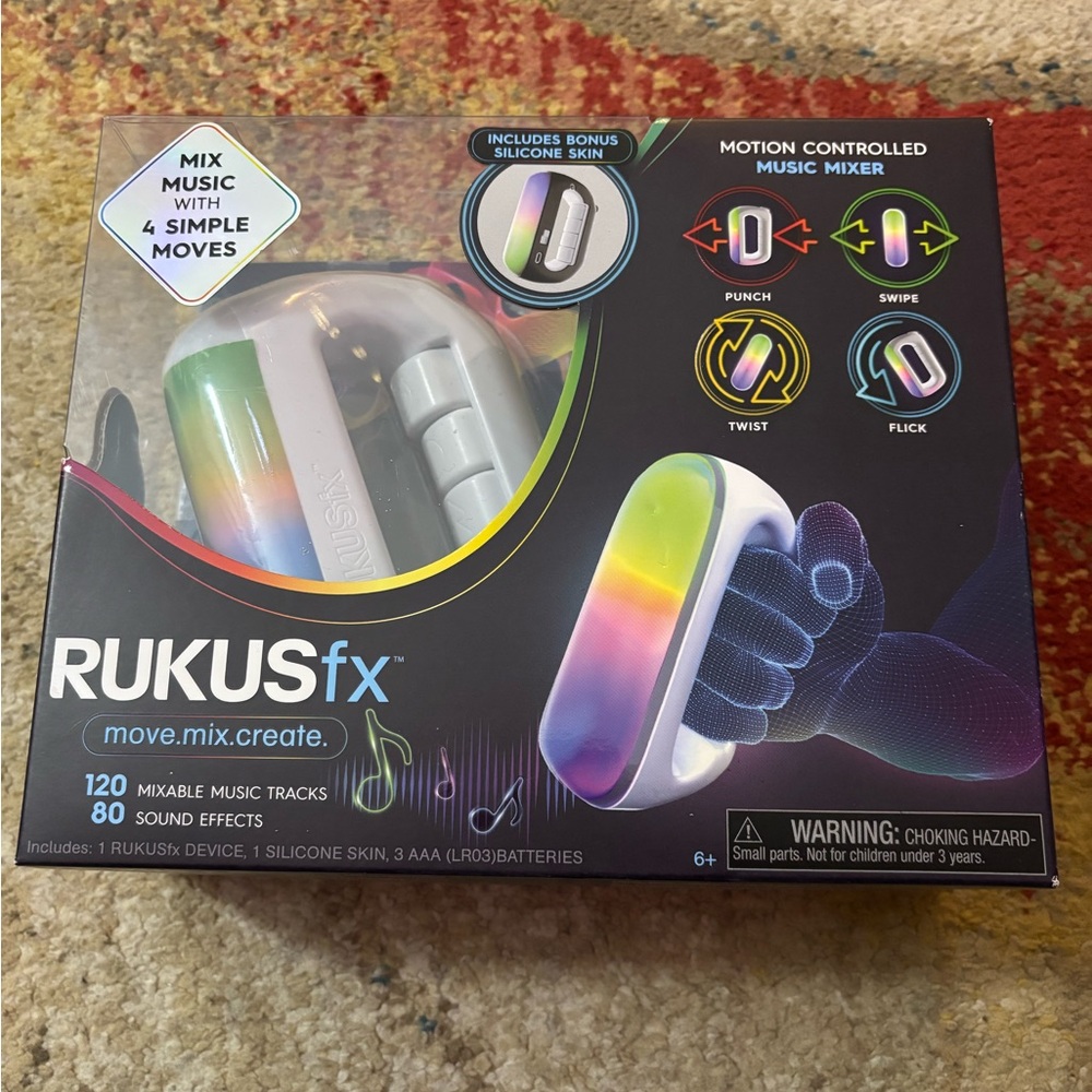 RUKUSfx Motion Controlled Music Mixer